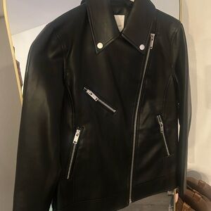 Avec Les Filles Black Lightweight Shirt Jacket